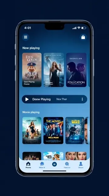 第八影院 App 界面预览